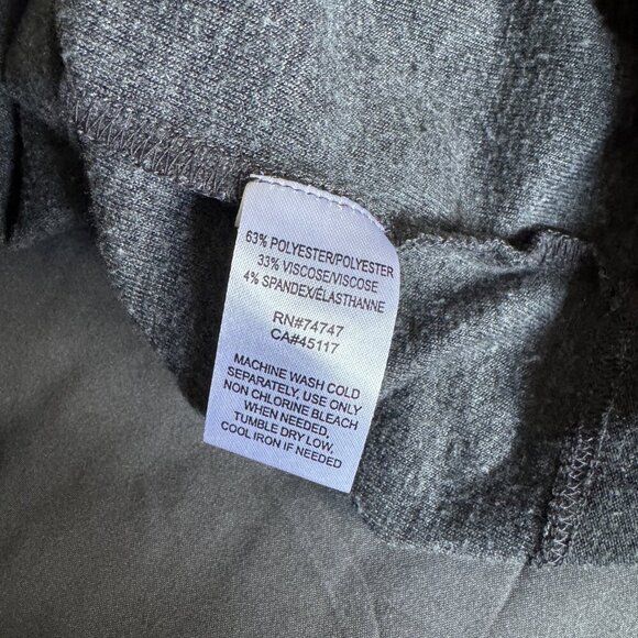 Natural Reflections | EUC V-Neck Long Sleeve Pullover Sweater in Gray Size Large - Picture 7 of 9